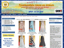 Tablet Screenshot of gamismuslimah.com